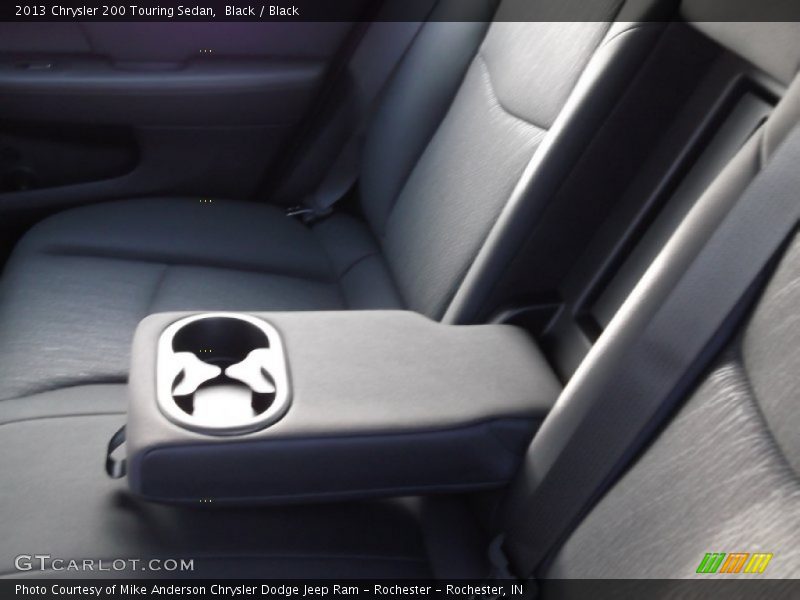 Black / Black 2013 Chrysler 200 Touring Sedan