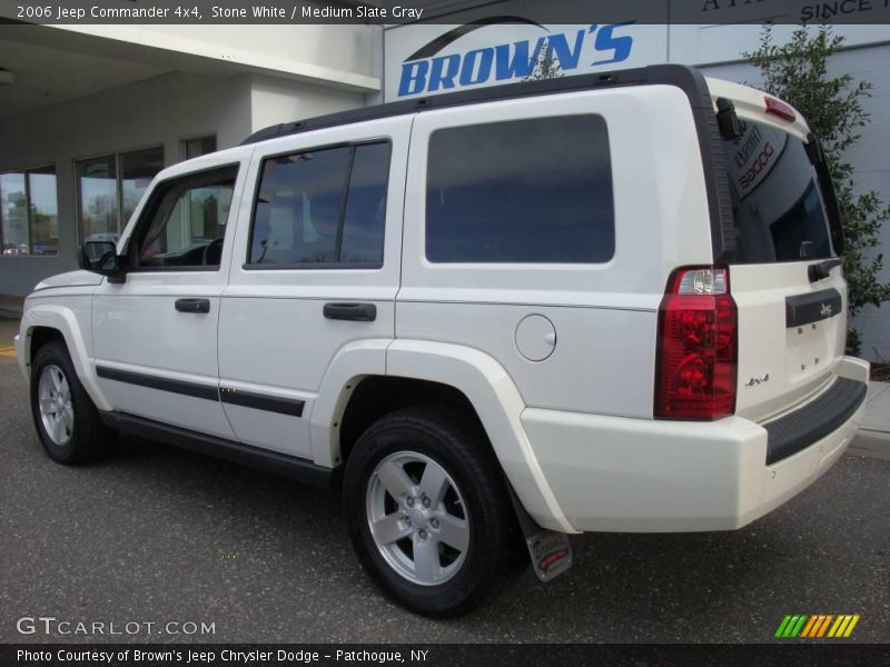 Stone White / Medium Slate Gray 2006 Jeep Commander 4x4