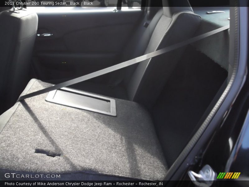 Black / Black 2013 Chrysler 200 Touring Sedan