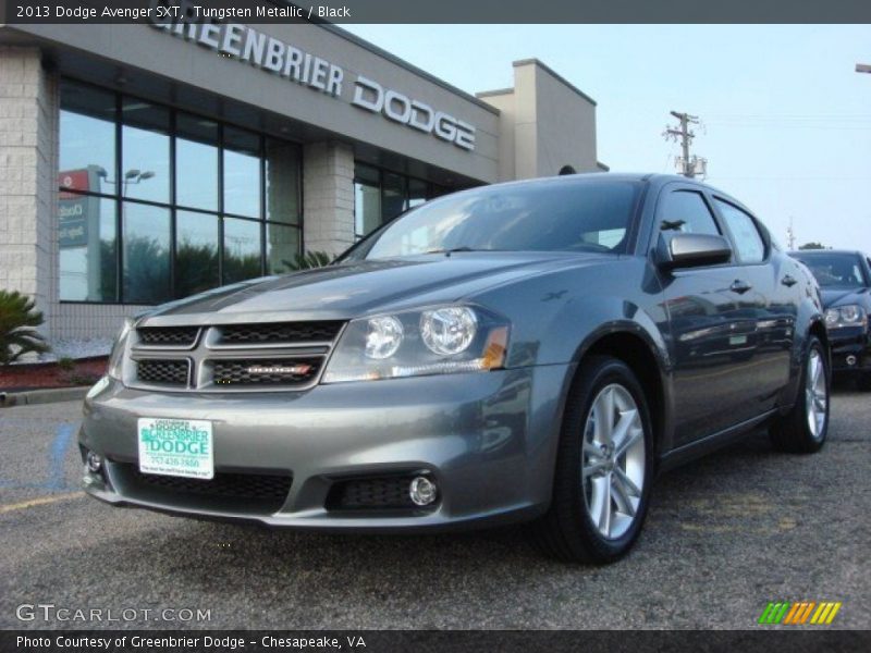 Tungsten Metallic / Black 2013 Dodge Avenger SXT