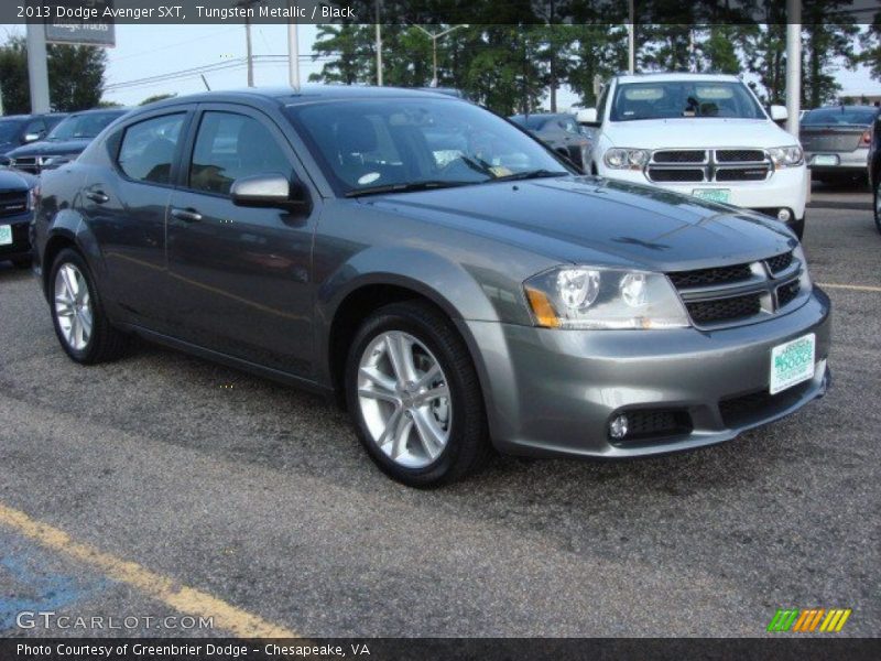 Tungsten Metallic / Black 2013 Dodge Avenger SXT