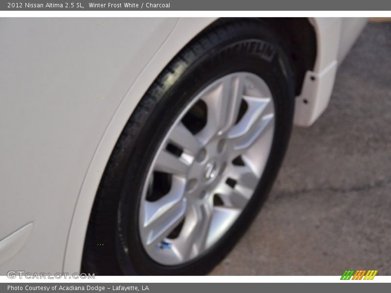 Winter Frost White / Charcoal 2012 Nissan Altima 2.5 SL