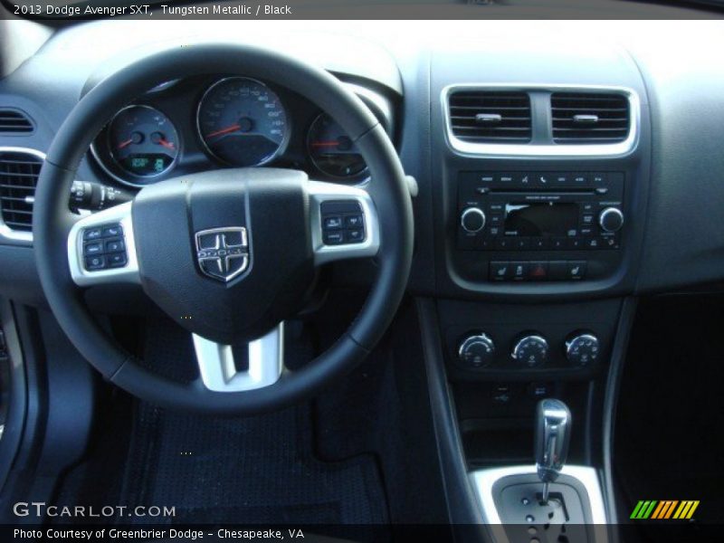 Tungsten Metallic / Black 2013 Dodge Avenger SXT