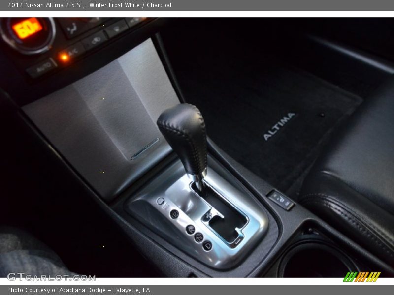Winter Frost White / Charcoal 2012 Nissan Altima 2.5 SL