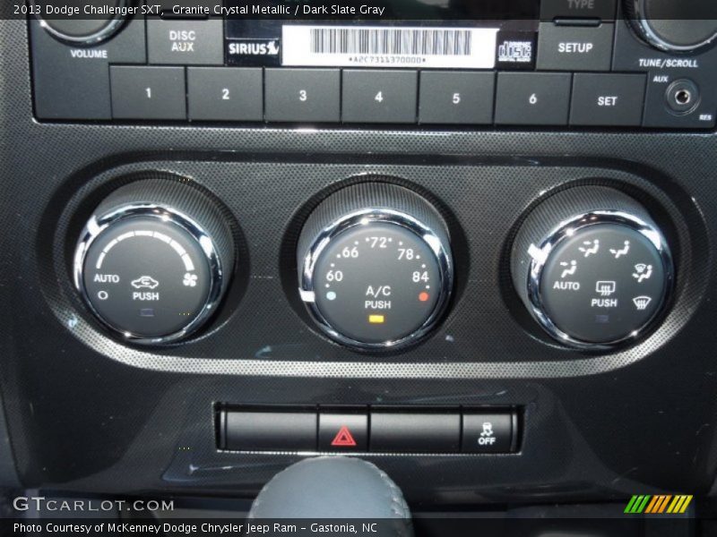 Granite Crystal Metallic / Dark Slate Gray 2013 Dodge Challenger SXT