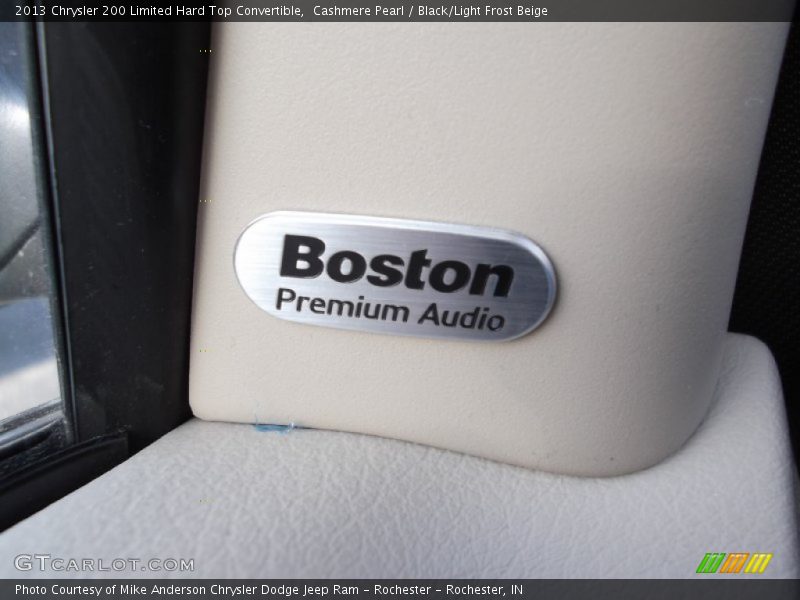 Audio System of 2013 200 Limited Hard Top Convertible