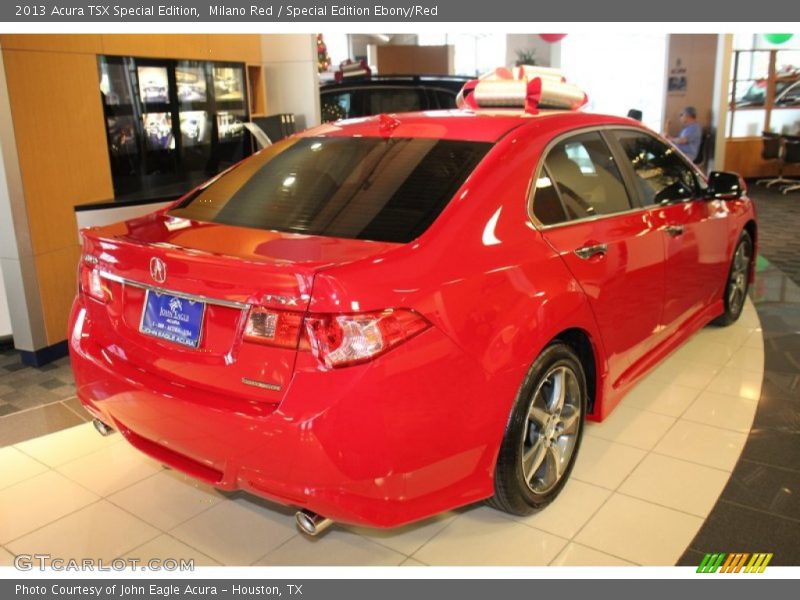 Milano Red / Special Edition Ebony/Red 2013 Acura TSX Special Edition