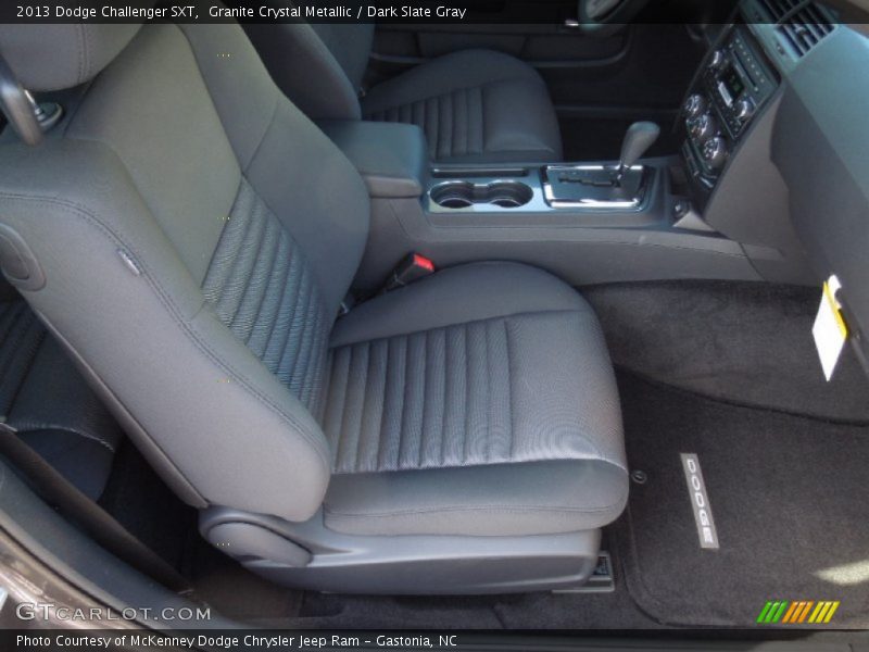 Granite Crystal Metallic / Dark Slate Gray 2013 Dodge Challenger SXT