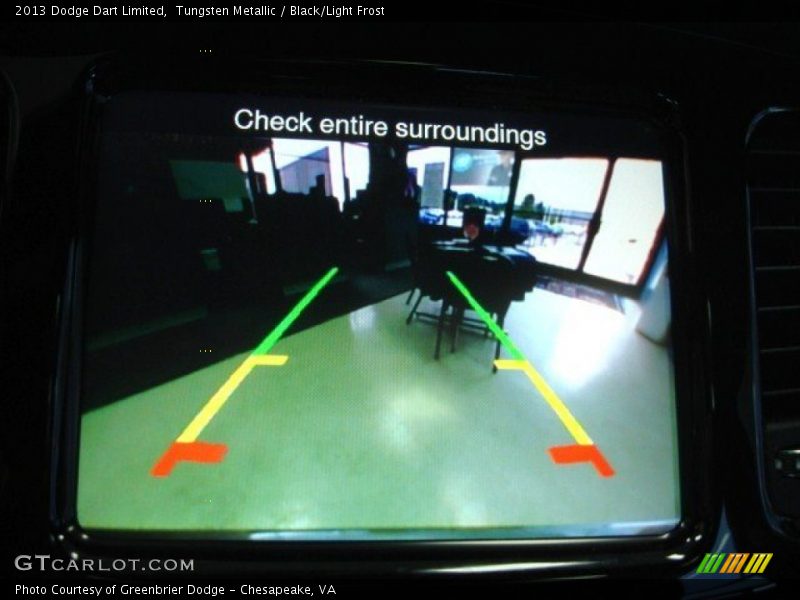 Tungsten Metallic / Black/Light Frost 2013 Dodge Dart Limited