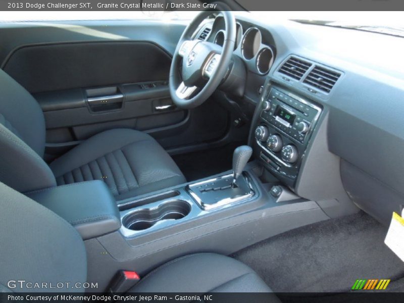 Granite Crystal Metallic / Dark Slate Gray 2013 Dodge Challenger SXT