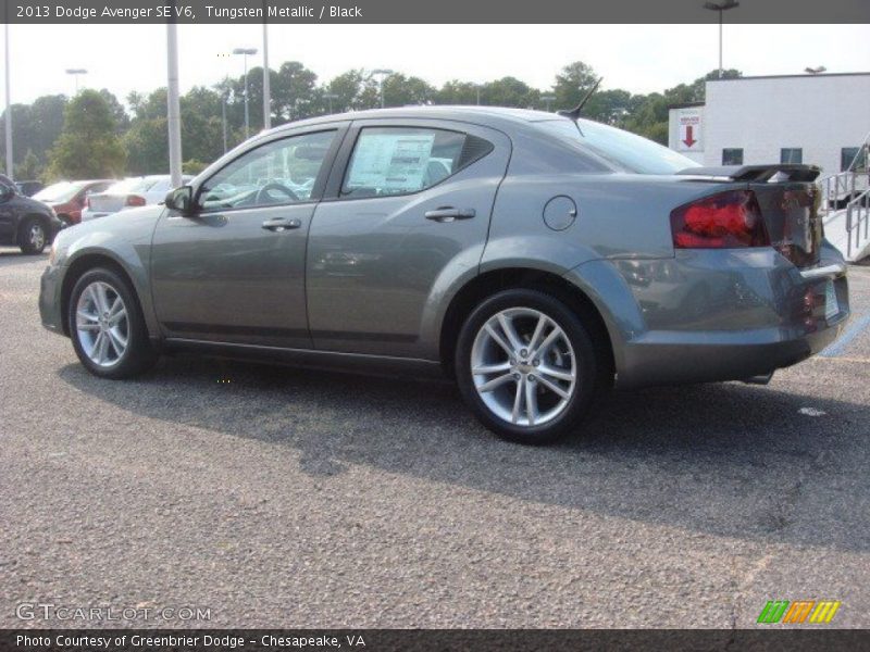 Tungsten Metallic / Black 2013 Dodge Avenger SE V6