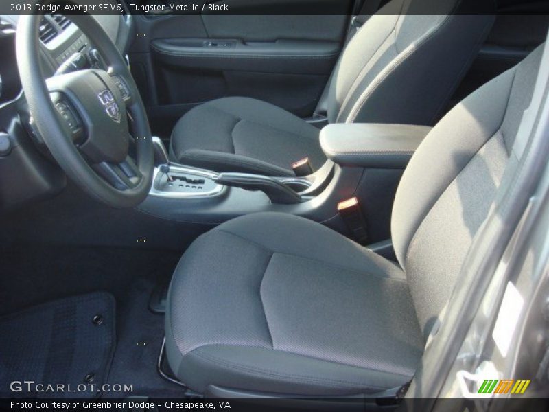 Tungsten Metallic / Black 2013 Dodge Avenger SE V6
