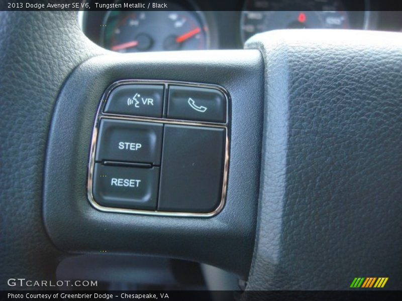 Tungsten Metallic / Black 2013 Dodge Avenger SE V6