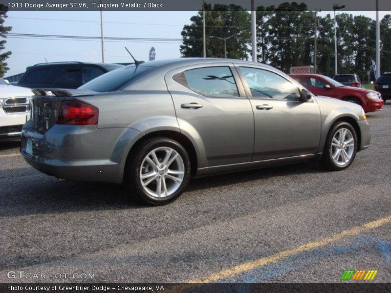 Tungsten Metallic / Black 2013 Dodge Avenger SE V6
