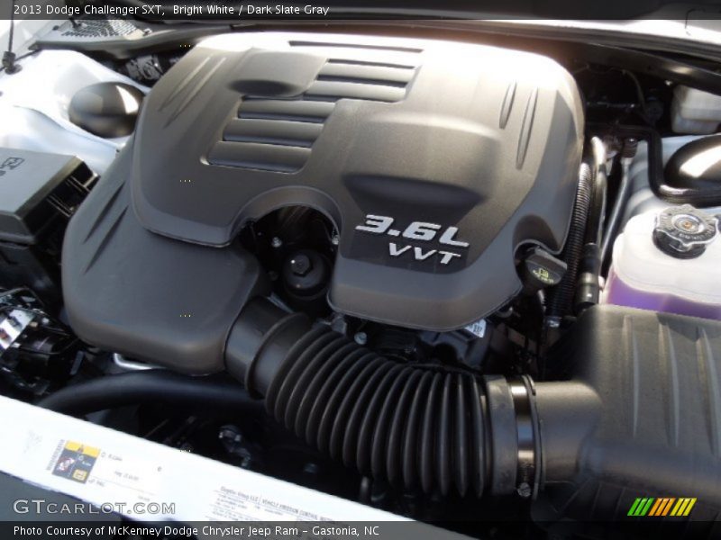  2013 Challenger SXT Engine - 3.6 Liter DOHC 24-Valve VVT Pentastar V6