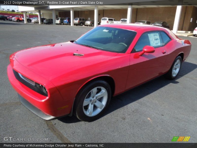 Redline 3-Coat Pearl / Dark Slate Gray 2013 Dodge Challenger SXT