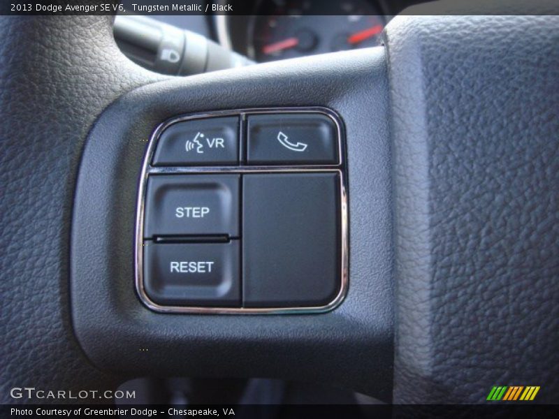 Tungsten Metallic / Black 2013 Dodge Avenger SE V6