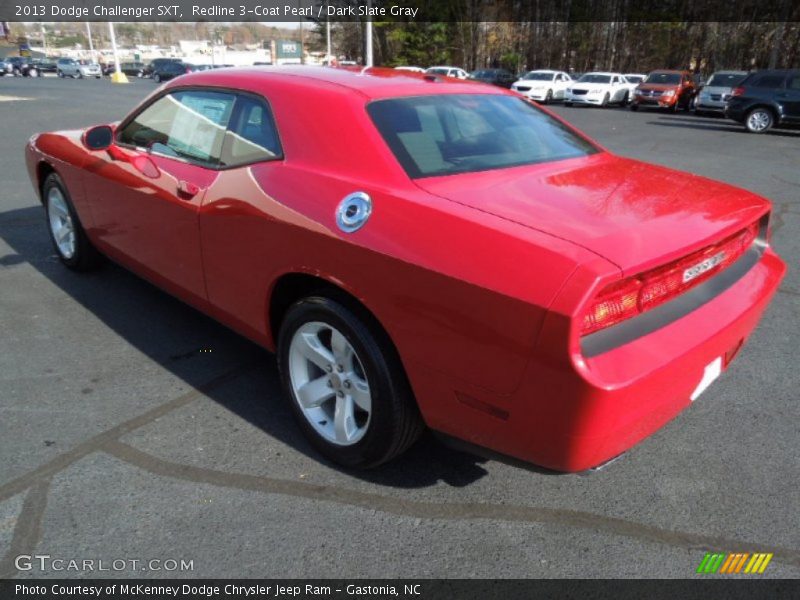 Redline 3-Coat Pearl / Dark Slate Gray 2013 Dodge Challenger SXT