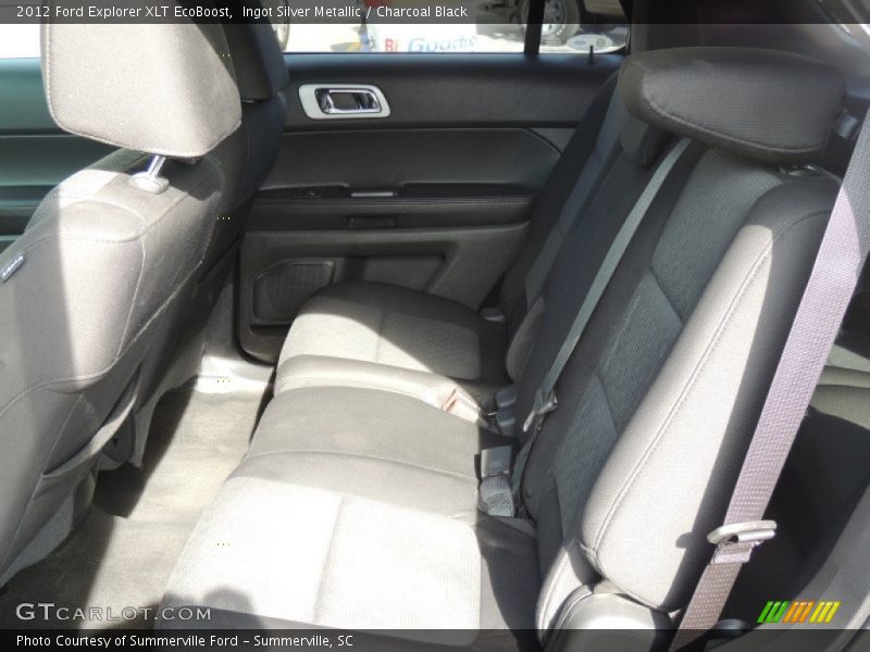 Ingot Silver Metallic / Charcoal Black 2012 Ford Explorer XLT EcoBoost