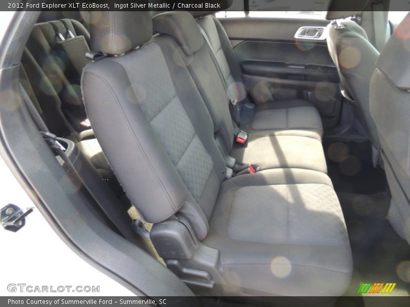 Ingot Silver Metallic / Charcoal Black 2012 Ford Explorer XLT EcoBoost