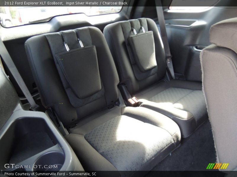 Ingot Silver Metallic / Charcoal Black 2012 Ford Explorer XLT EcoBoost