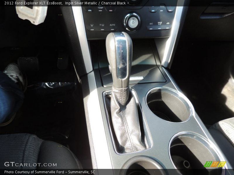 Ingot Silver Metallic / Charcoal Black 2012 Ford Explorer XLT EcoBoost