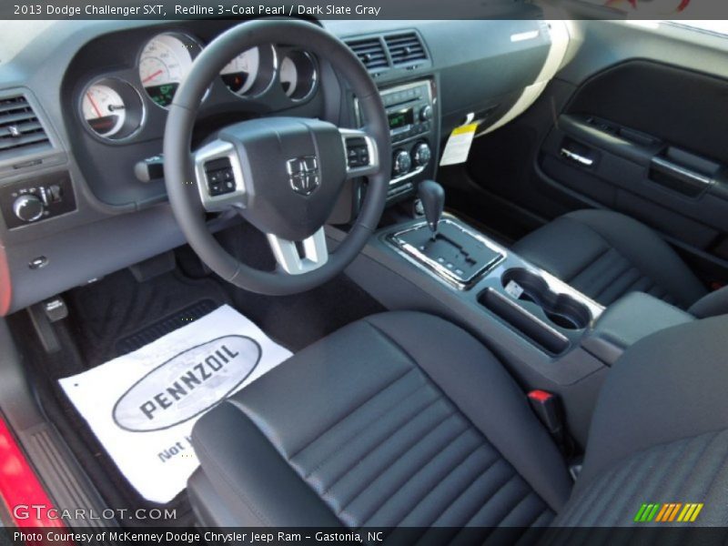 Redline 3-Coat Pearl / Dark Slate Gray 2013 Dodge Challenger SXT