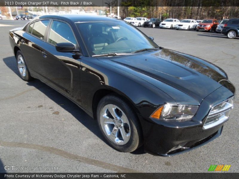Pitch Black / Black 2013 Dodge Charger SXT Plus