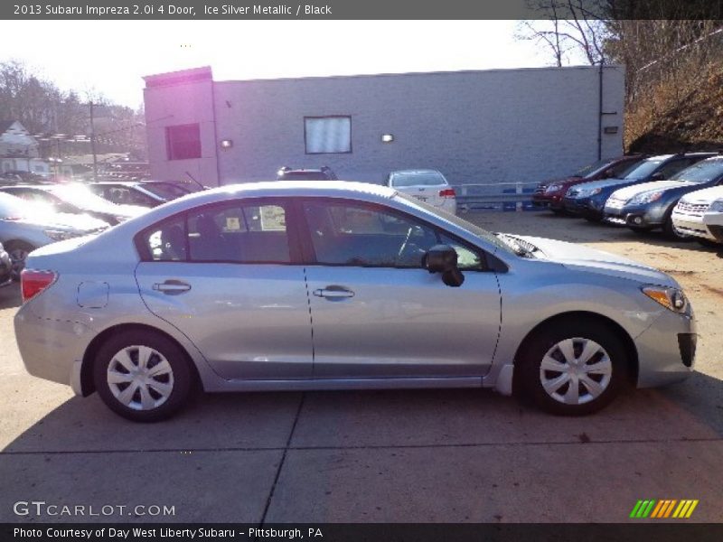Ice Silver Metallic / Black 2013 Subaru Impreza 2.0i 4 Door