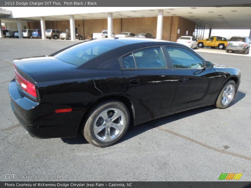 Pitch Black / Black 2013 Dodge Charger SXT Plus