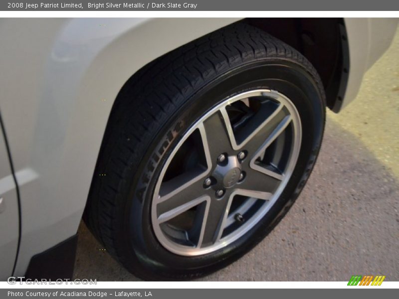Bright Silver Metallic / Dark Slate Gray 2008 Jeep Patriot Limited