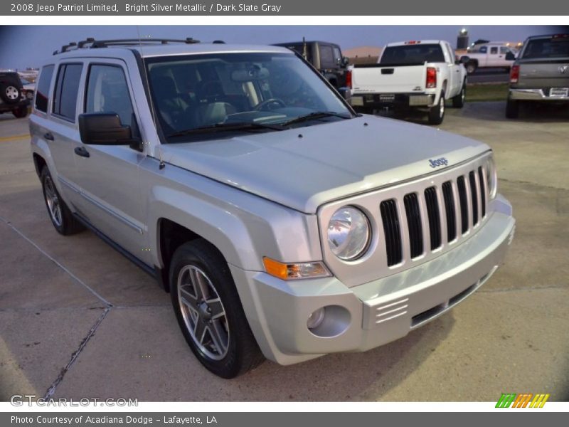 Bright Silver Metallic / Dark Slate Gray 2008 Jeep Patriot Limited