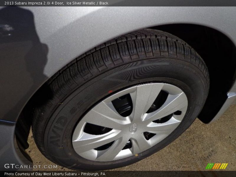 Ice Silver Metallic / Black 2013 Subaru Impreza 2.0i 4 Door