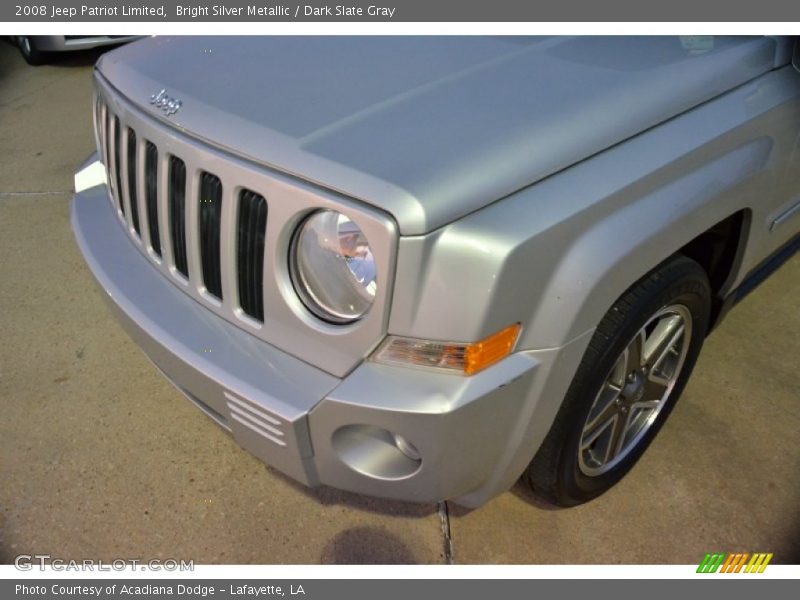 Bright Silver Metallic / Dark Slate Gray 2008 Jeep Patriot Limited