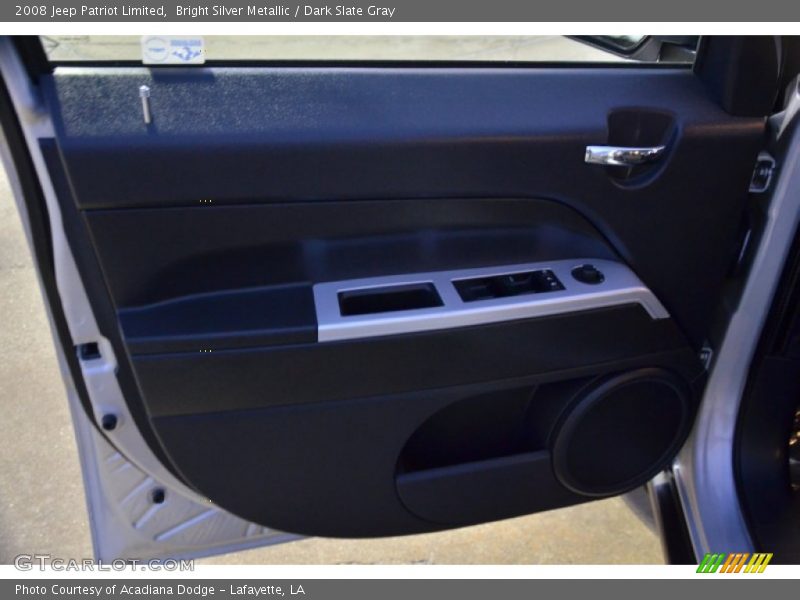 Bright Silver Metallic / Dark Slate Gray 2008 Jeep Patriot Limited