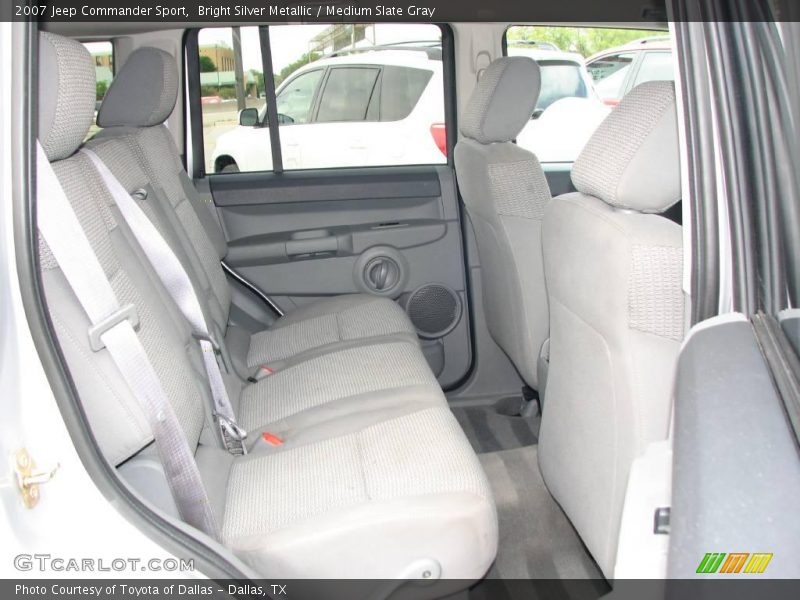 Bright Silver Metallic / Medium Slate Gray 2007 Jeep Commander Sport