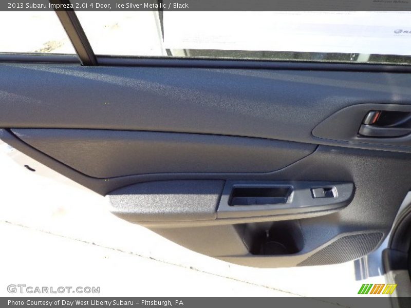 Ice Silver Metallic / Black 2013 Subaru Impreza 2.0i 4 Door