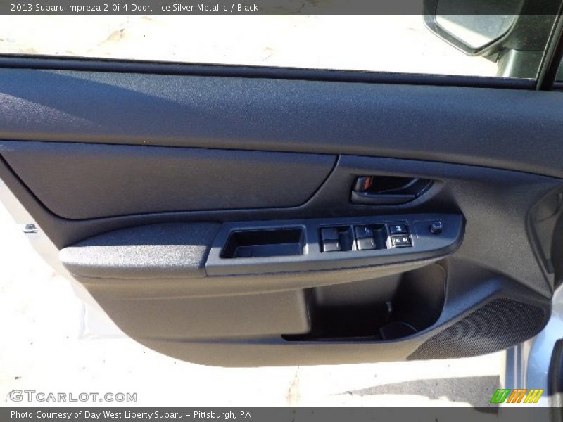 Ice Silver Metallic / Black 2013 Subaru Impreza 2.0i 4 Door
