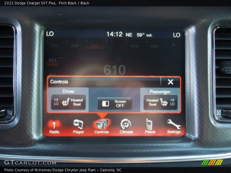 Pitch Black / Black 2013 Dodge Charger SXT Plus