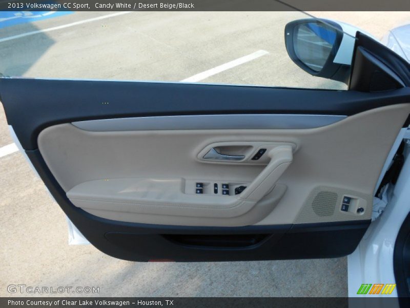 Candy White / Desert Beige/Black 2013 Volkswagen CC Sport
