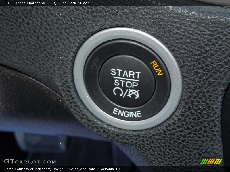 Pitch Black / Black 2013 Dodge Charger SXT Plus