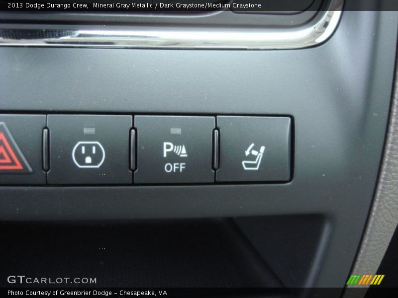 Mineral Gray Metallic / Dark Graystone/Medium Graystone 2013 Dodge Durango Crew