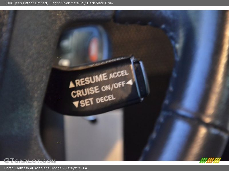 Bright Silver Metallic / Dark Slate Gray 2008 Jeep Patriot Limited