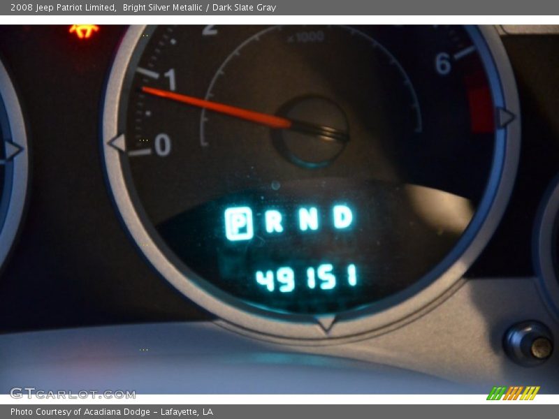 Bright Silver Metallic / Dark Slate Gray 2008 Jeep Patriot Limited