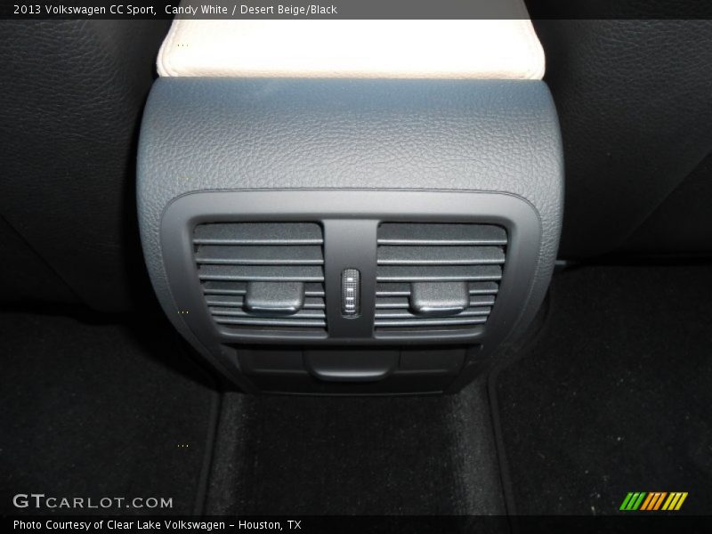 Candy White / Desert Beige/Black 2013 Volkswagen CC Sport