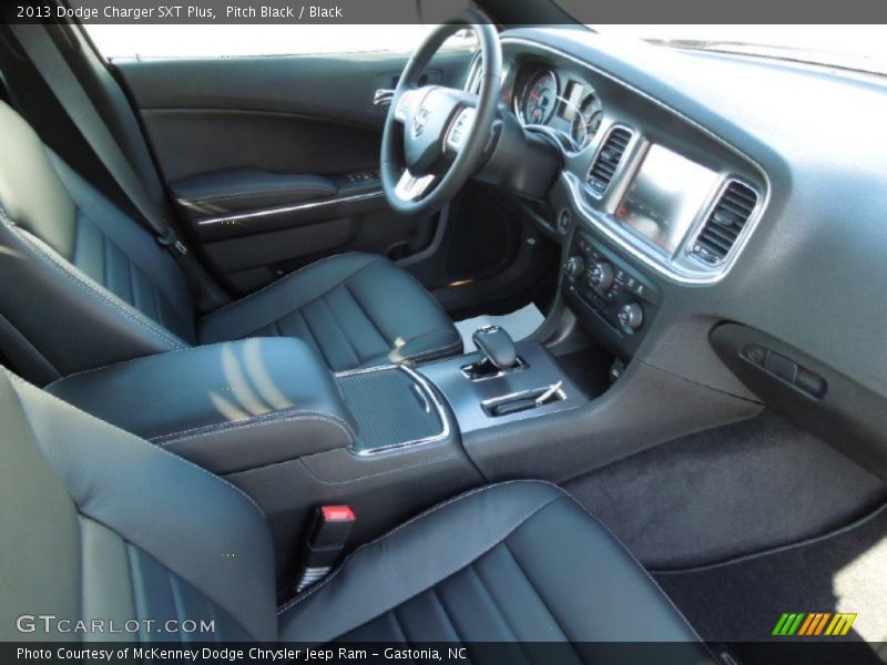 Pitch Black / Black 2013 Dodge Charger SXT Plus
