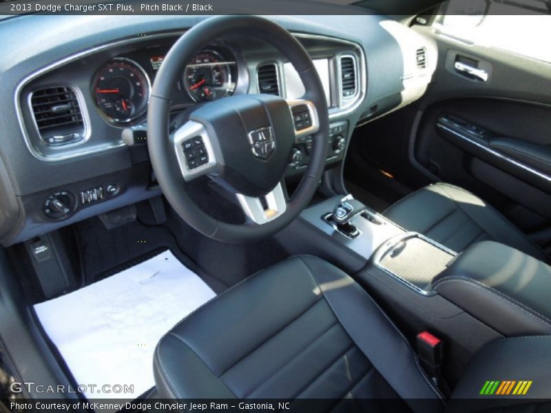Pitch Black / Black 2013 Dodge Charger SXT Plus