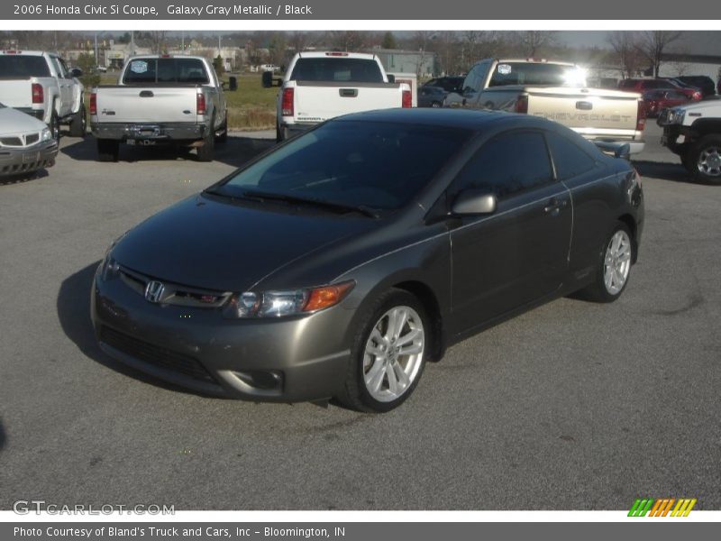 Galaxy Gray Metallic / Black 2006 Honda Civic Si Coupe