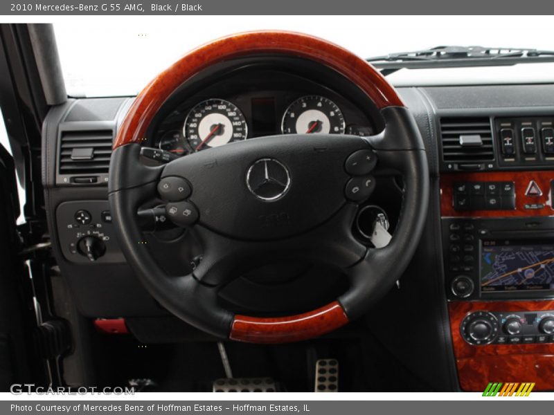 Black / Black 2010 Mercedes-Benz G 55 AMG