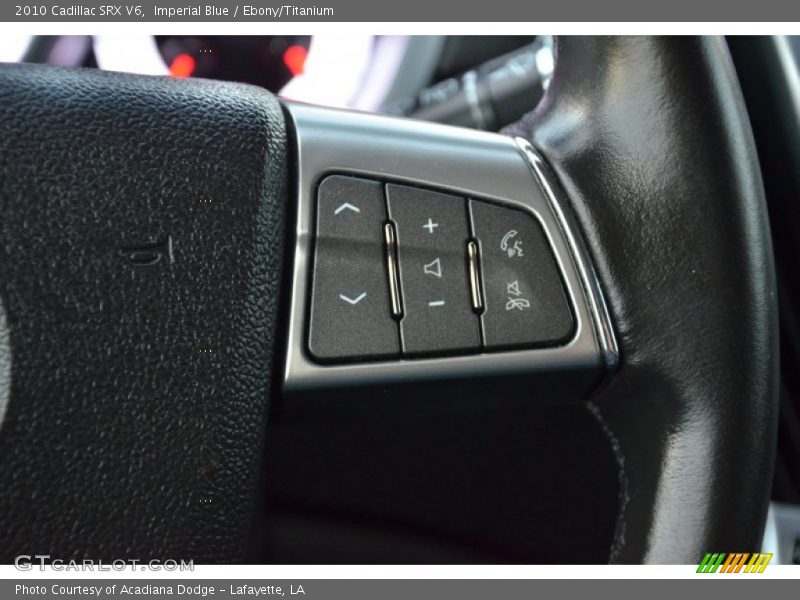 Imperial Blue / Ebony/Titanium 2010 Cadillac SRX V6